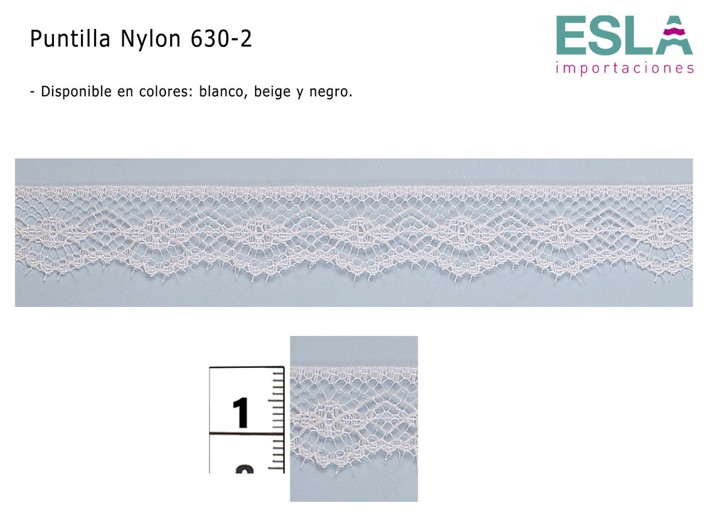 PUNTILLA NYLON LISA 630-2