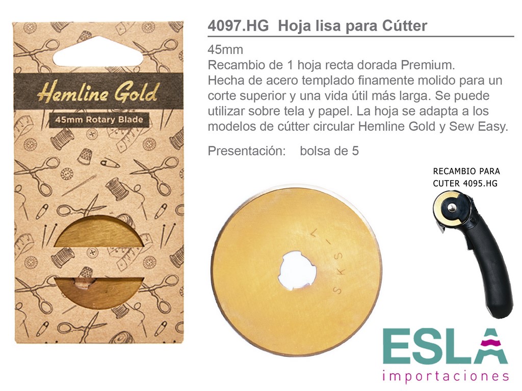 Cuter circular RECAMBIO DE 4097HG