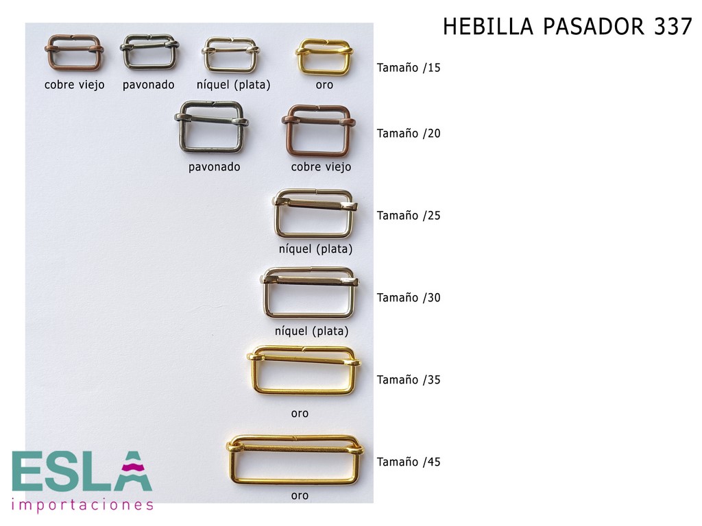 HEBILLA PASADOR 337