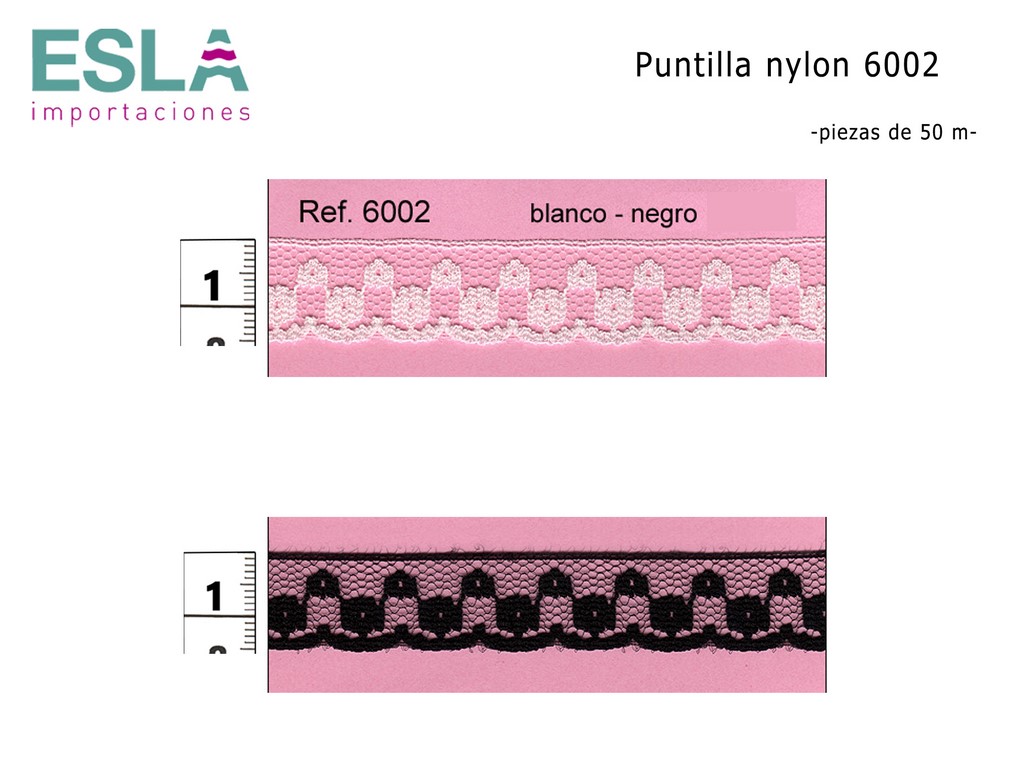 PUNTILLA NYLON LISA 6002