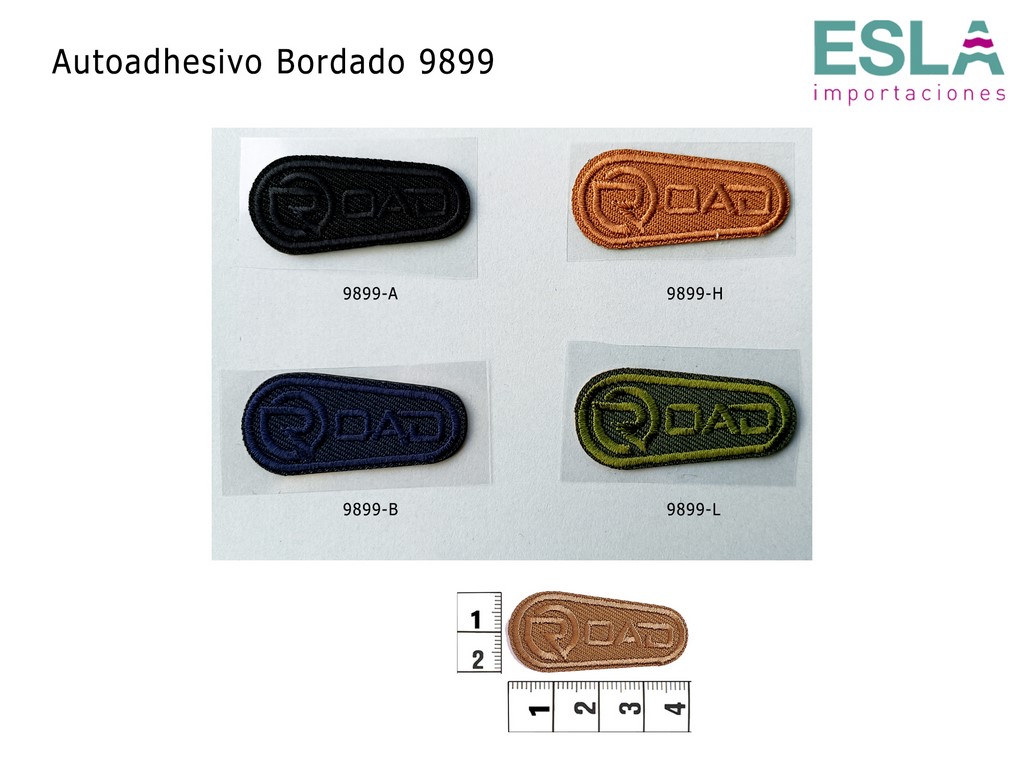 AUTOADHESIVO BORDADO 9899