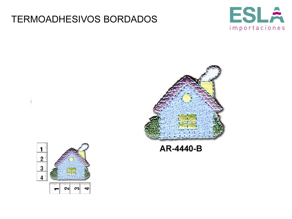 TERMOADHESIVO BORDADO CASA AR-4440