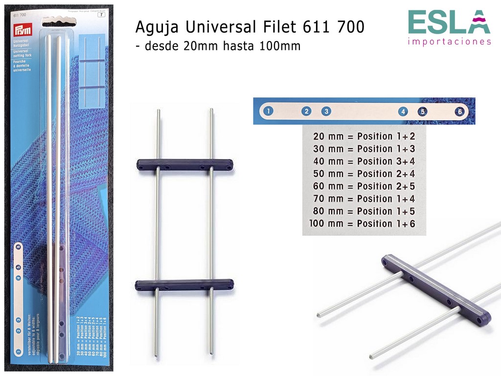 AGUJAS FILET UNIVERSAL 611700 TENEDOR