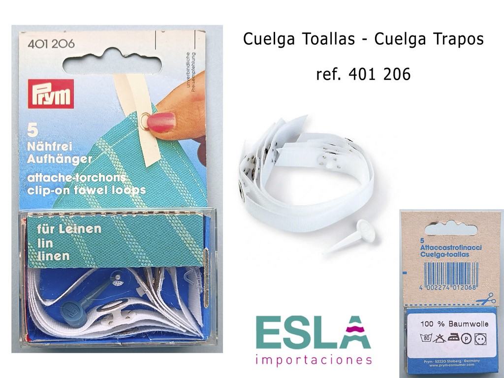 CUELGA TOALLAS CUELGA TRAPOS 401206