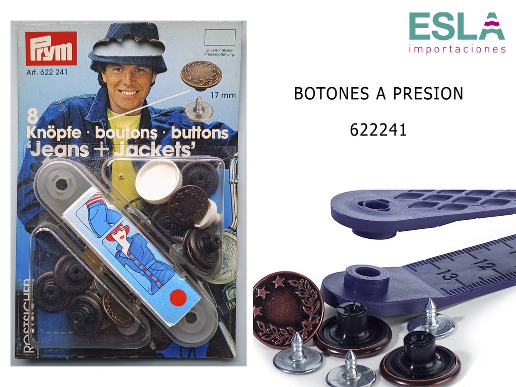 BOTONES A PRESION O CIERRE 622241