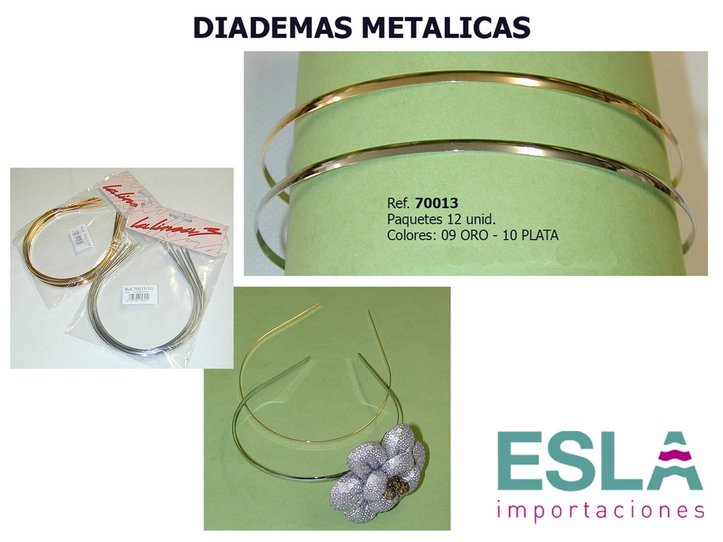 DIADEMAS METALICAS 70013