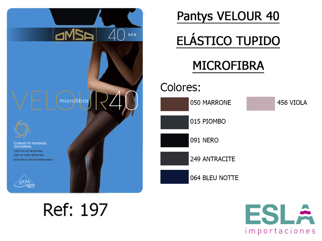 PANTYS 197 seis colores