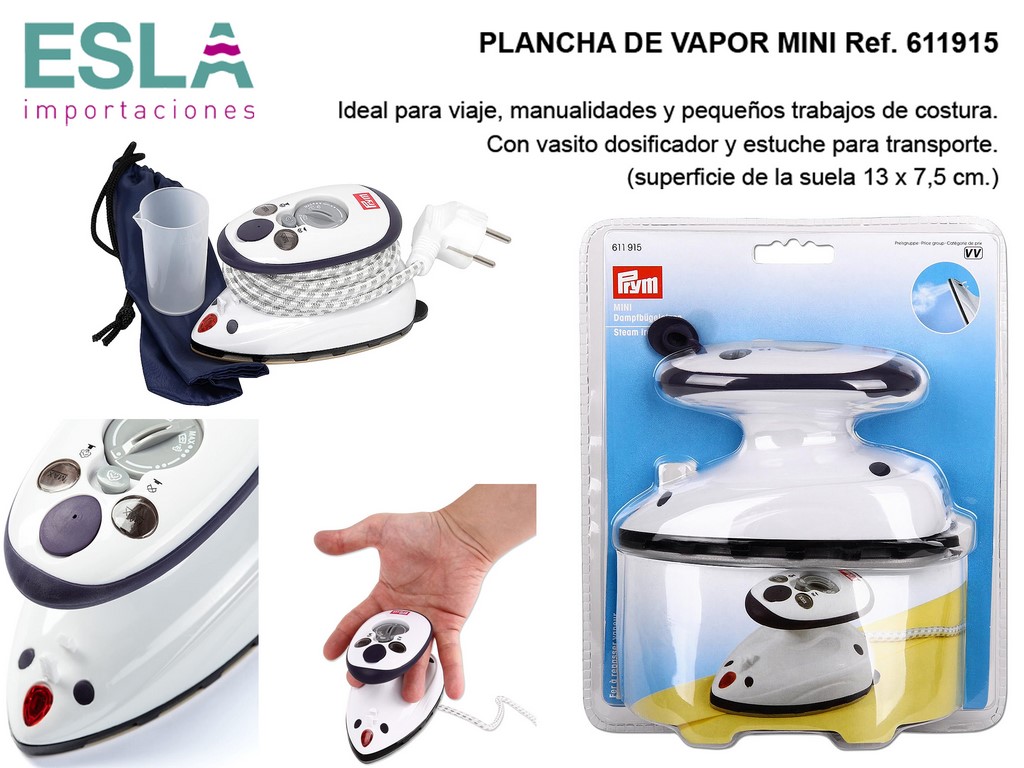 PLANCHA DE VAPOR MINI 611915