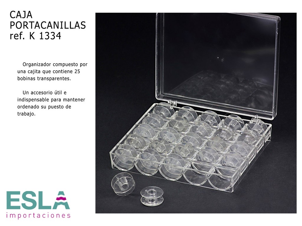 CAJA ORGANIZADORA PARA CANILLAS K1334