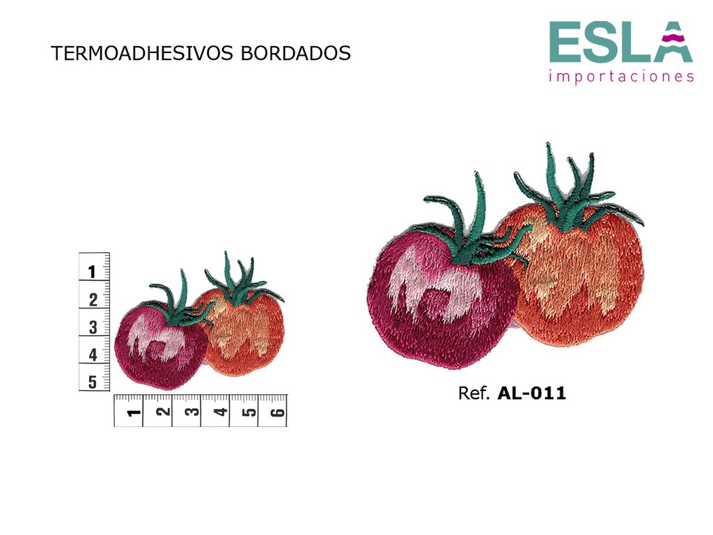 TERMOADHESIVO BORDADO TOMATES AL-011