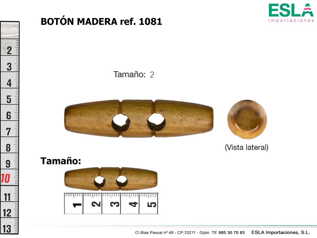 BOTON MADERA 1081
