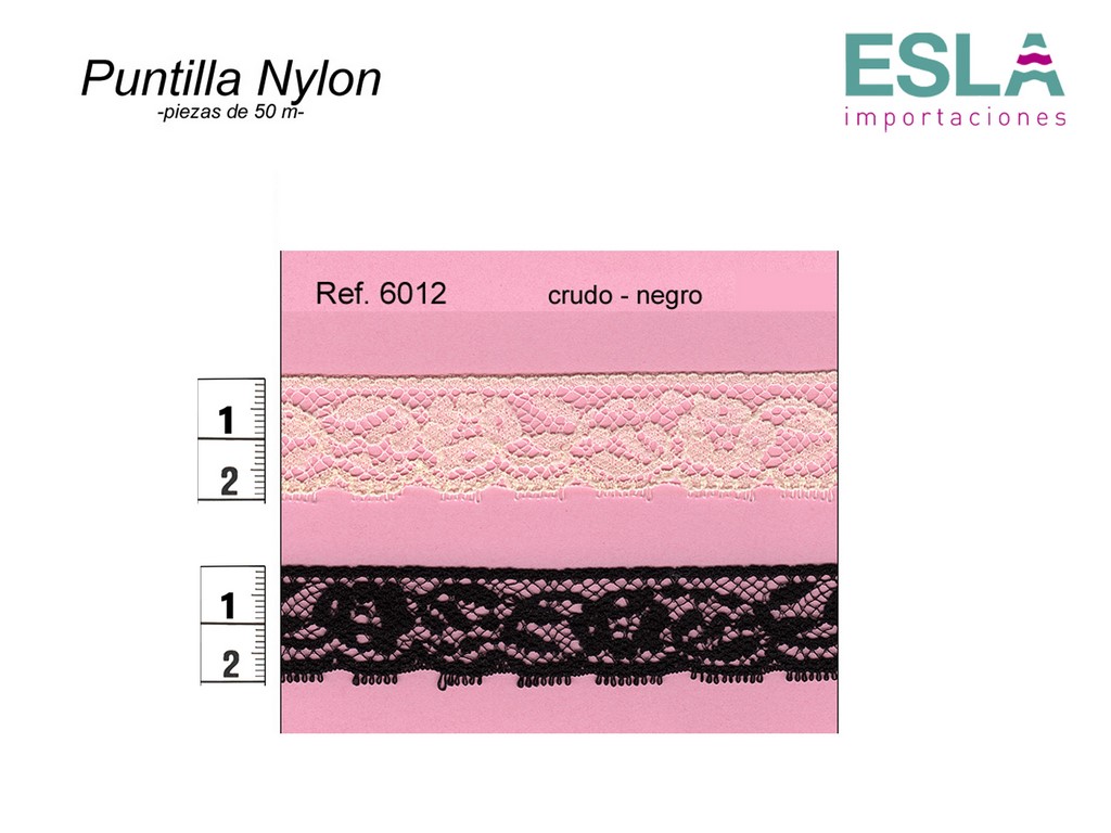 PUNTILLA NYLON LISA 6012