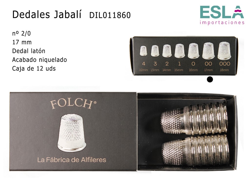 DEDALES JABALI 17mm DIL011860