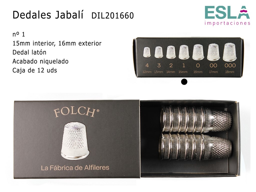 DEDALES JABALI 15mm DIL201660