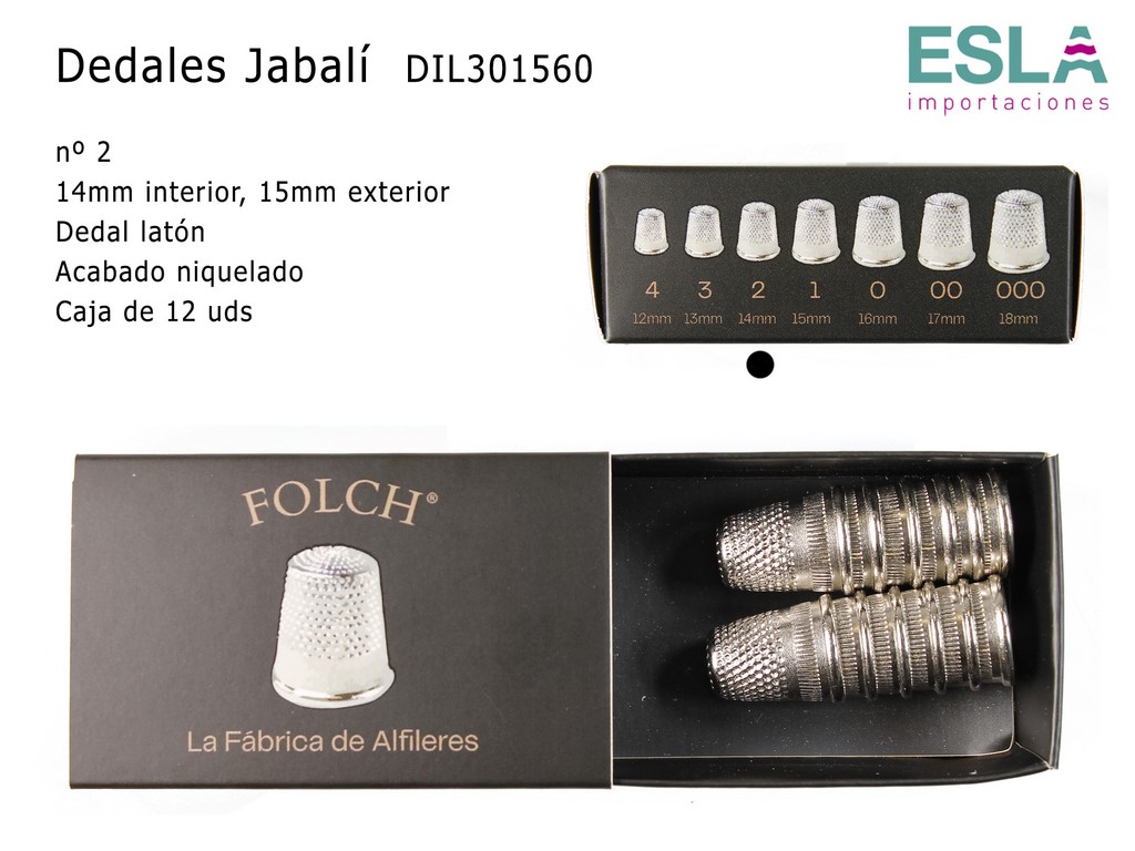 DEDALES JABALI 14mm DIL301560