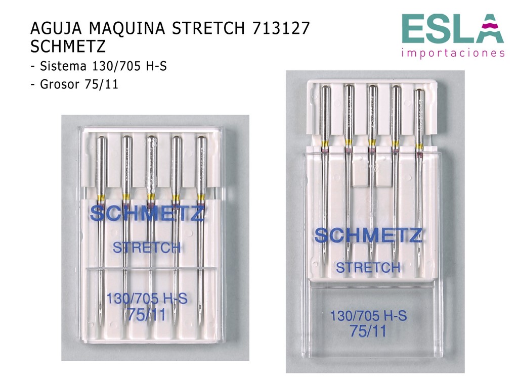 AGUJA MAQUINA STRETCH 713127 SCHMETZ 75-11