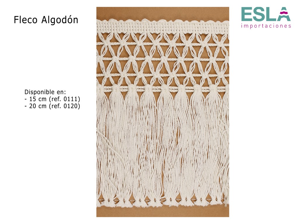 FLECO ALGODON 0111 Y 0120