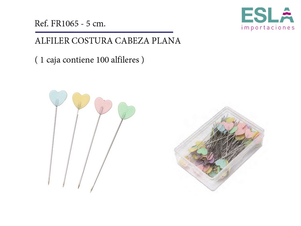 ALFILER CABEZA CORAZON PLANA FR1065