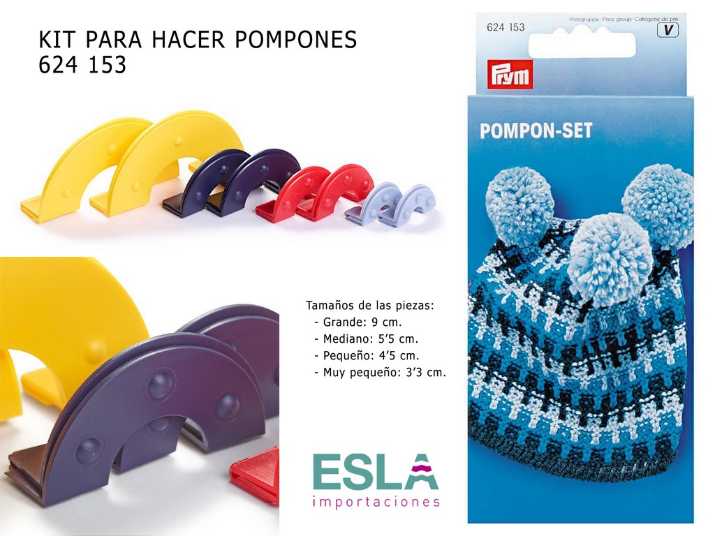 KIT PARA HACER POMPONES 624153