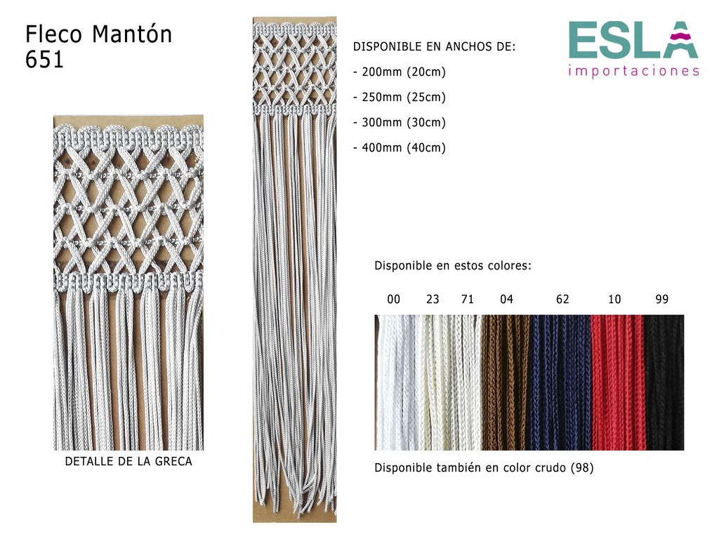 FLECO MANTON 651