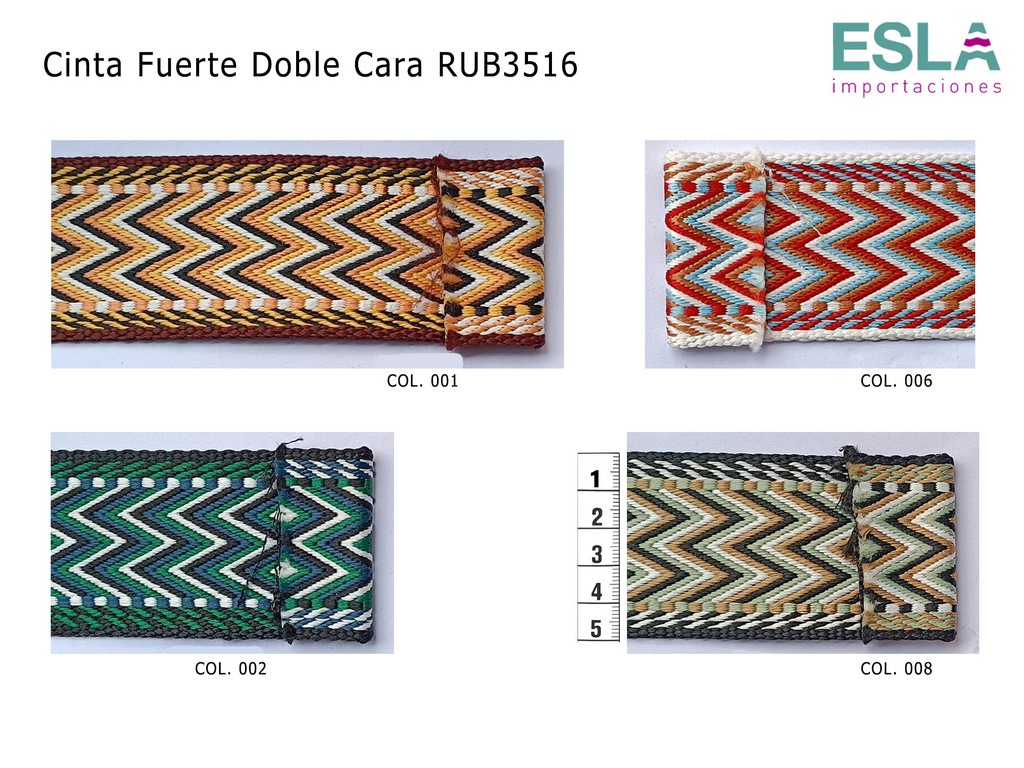 CINTA FUERTE DOBLE CARA RUB3516