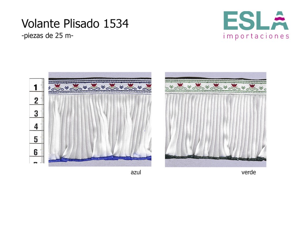 VOLANTE PLISADO 1534