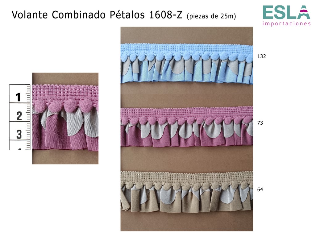 VOLANTE COMBINADO PETALOS 1608-Z