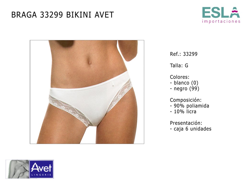 BRAGA 33299 BIKINI AVET