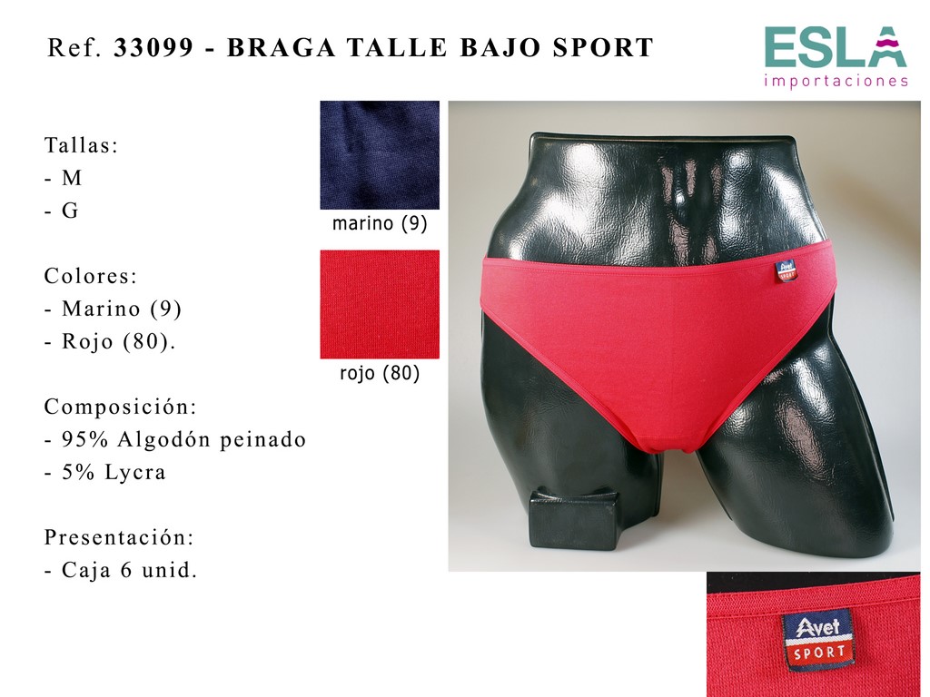 BRAGA 33099 TALLE BAJO SPORT AVET