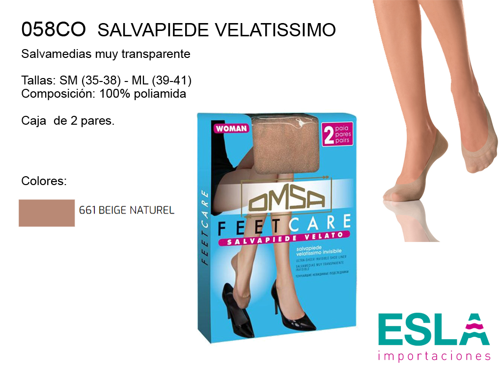 PINKIS SALVAMEDIAS VELATISSIMO 058CO OMSA