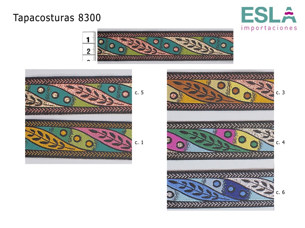 TAPACOSTURAS 8300