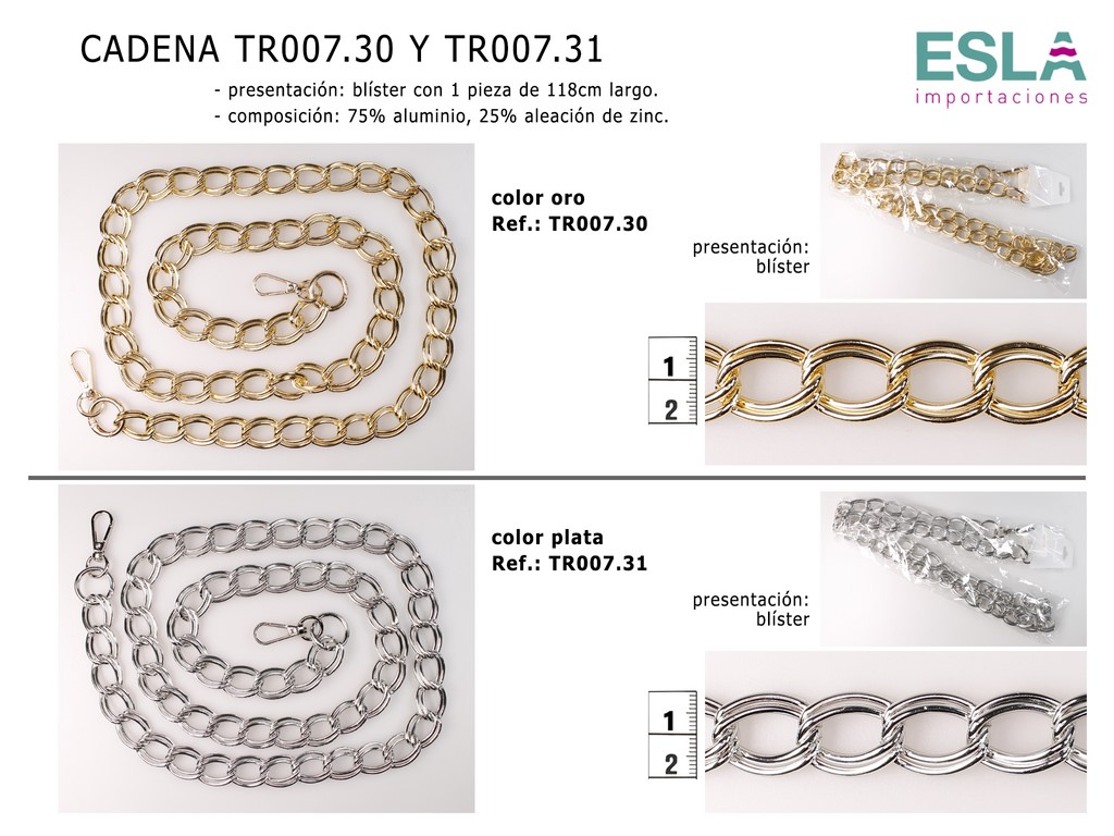 CADENA PARA BOLSO TR007