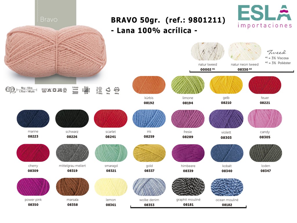 LANA BRAVO 50gr 9801211