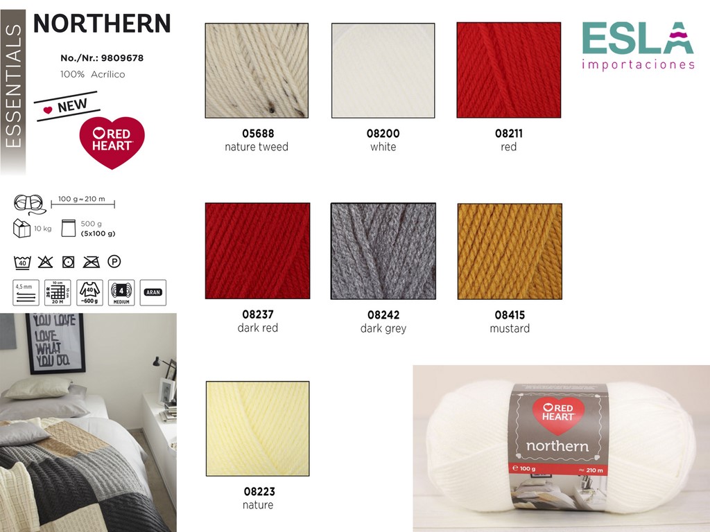 9809678 - RED HEART - NORTHERN