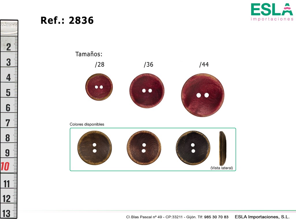 BOTON MADERA 2836