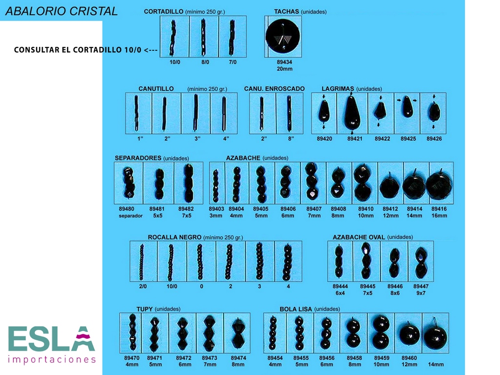 ABALORIO TIPO AZABACHE