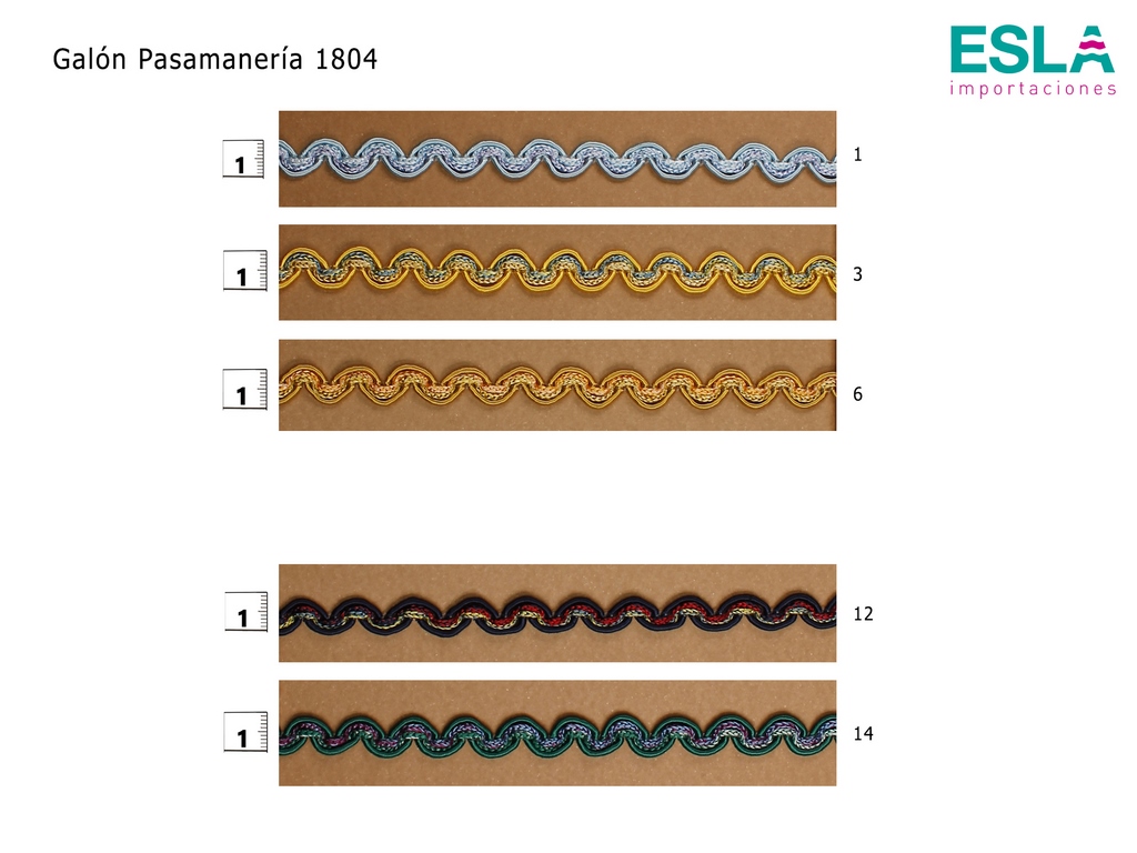 GALON PASAMANERIA 1804