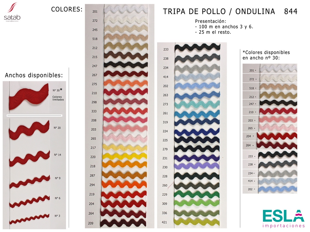 ONDULINA POLIESTER 844