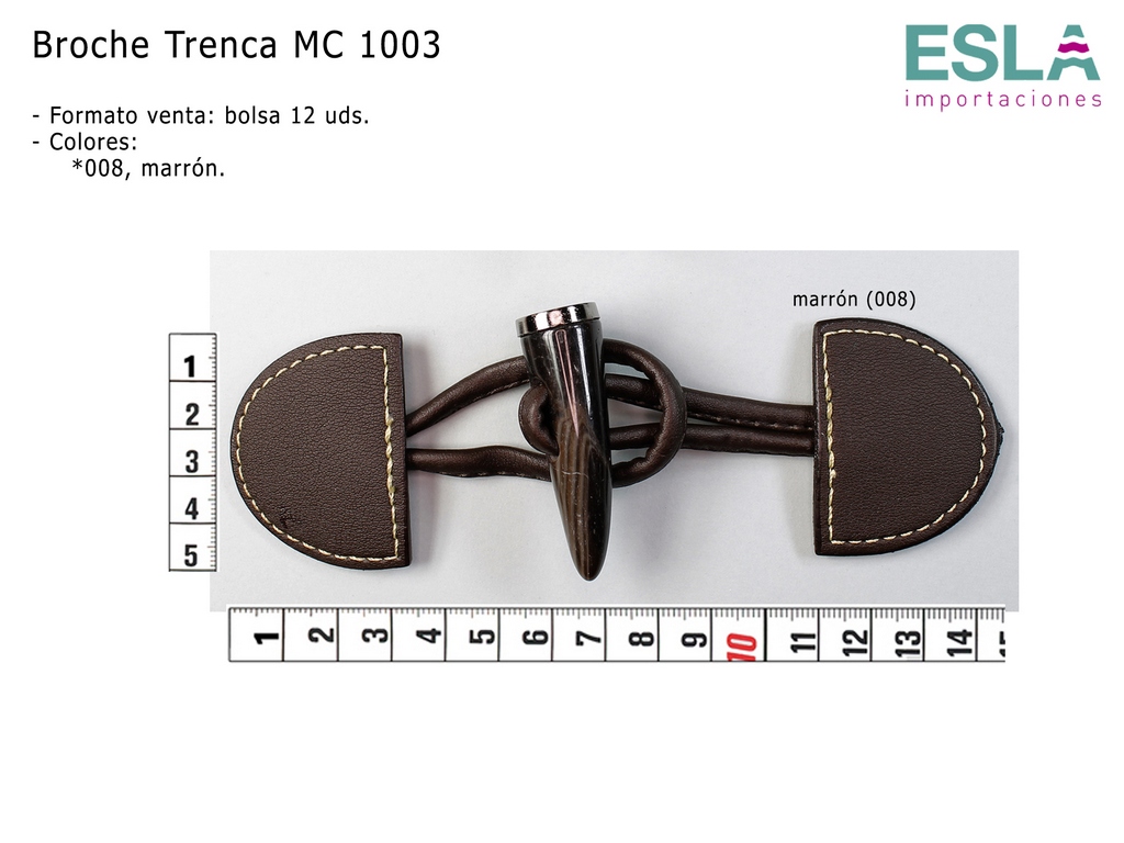 BROCHE TRENCA MC1003