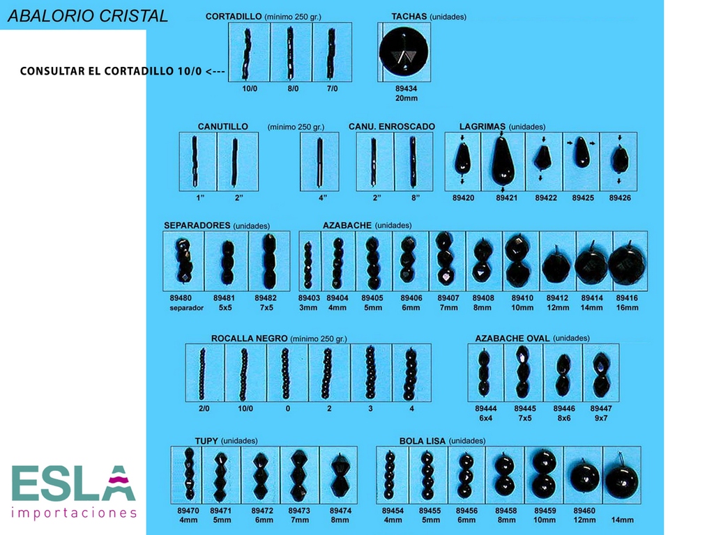 ABALORIO TIPO AZABACHE