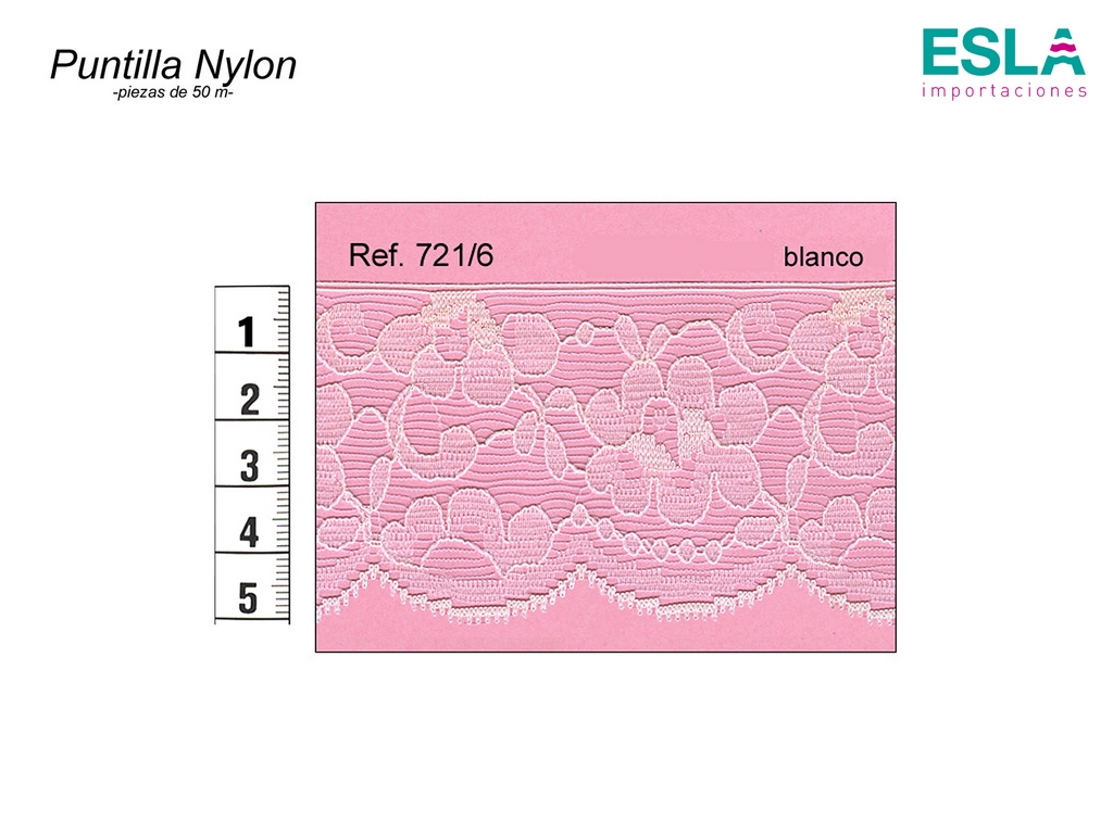 PUNTILLA NYLON LISA 721/6