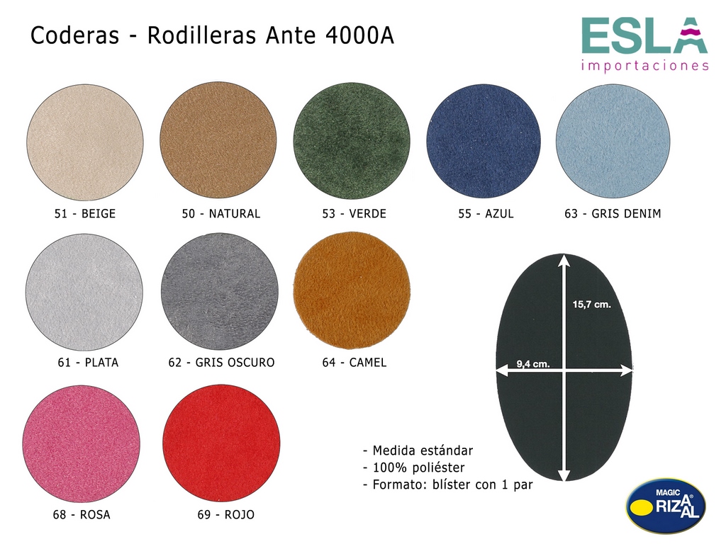 CODERA - RODILLERA ANTE 4000A
