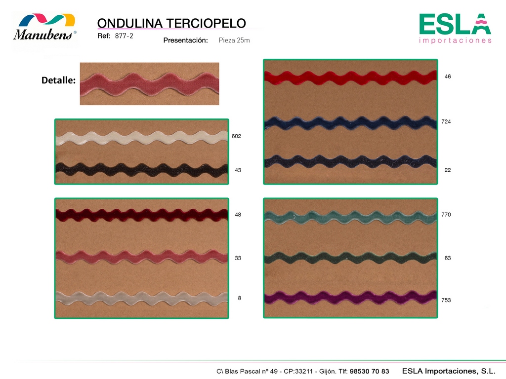 ONDULINA TERCIOPELO 877-2