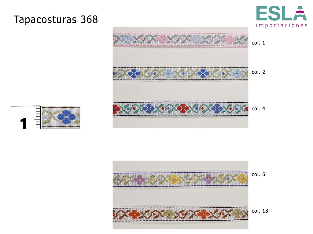 TAPACOSTURAS 368