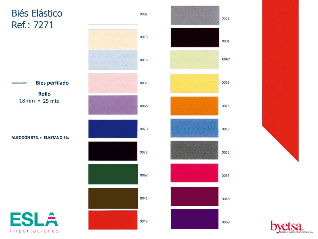 BIES ELASTICO 7271 BYETSA