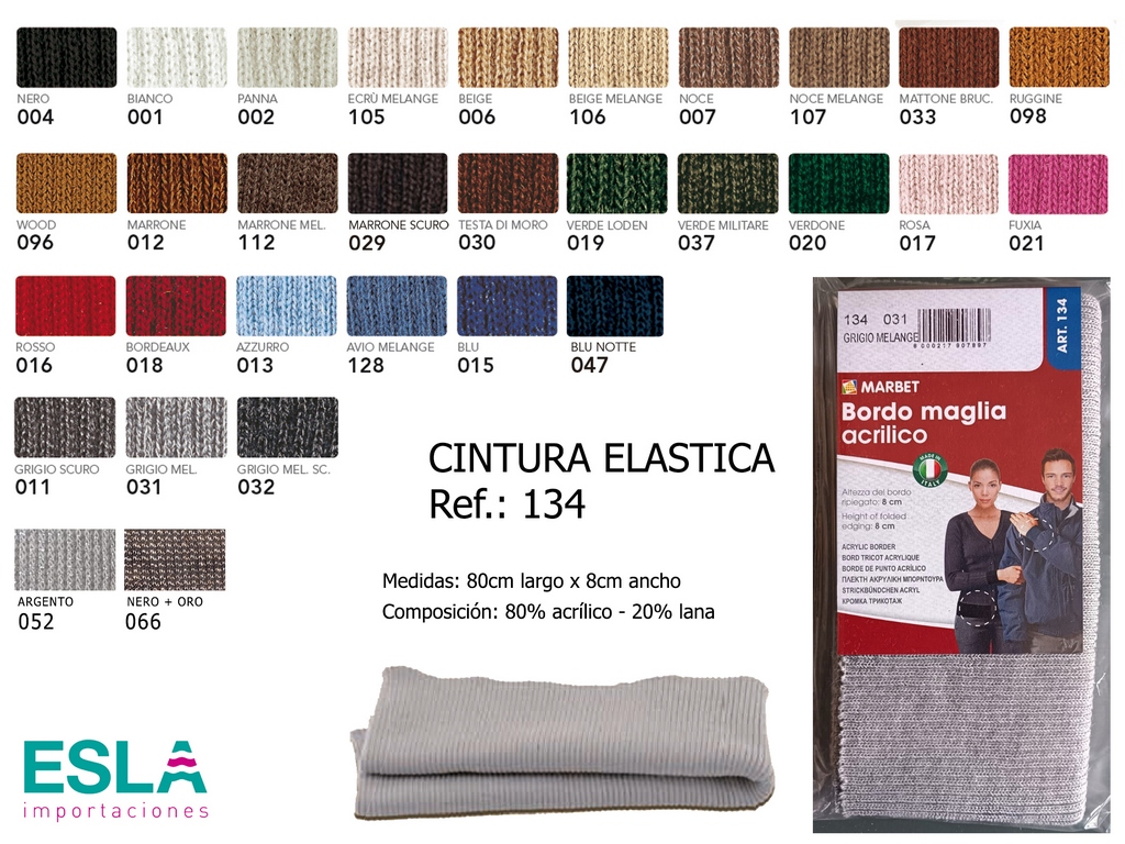 CINTURA ELASTICA 134