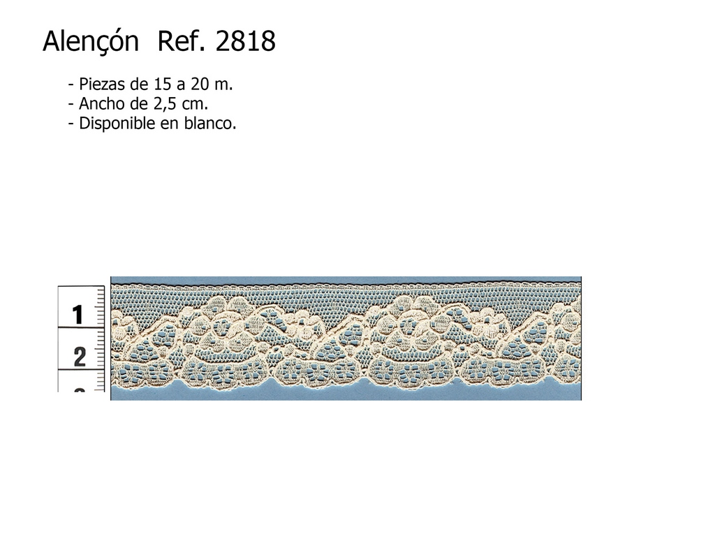 ALENCON 2818 BLANCO
